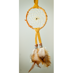 JFY - 2.5 Inch Hoop Jasper Central - Birch Wrapped Dreamcatcher