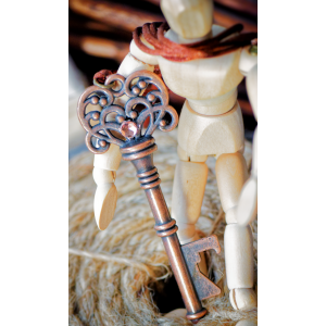 NB Steampunk Key-Holder Necklace w/ Lanyard