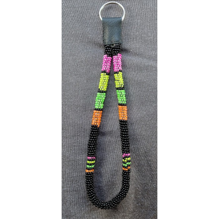 Item 238: Wristlet - Black and Neon