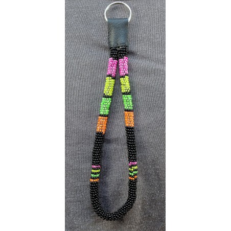 Item 238: Wristlet - Black and Neon